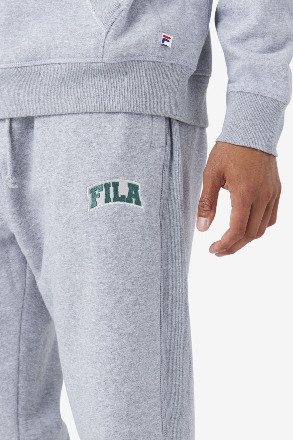 Fila Outlets Light Grey Marl/Blue Spruce Trent Jogger