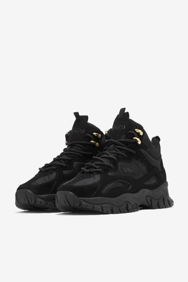 Black Men\'s Ray Tracer TR 2 Mid Fila Outlets