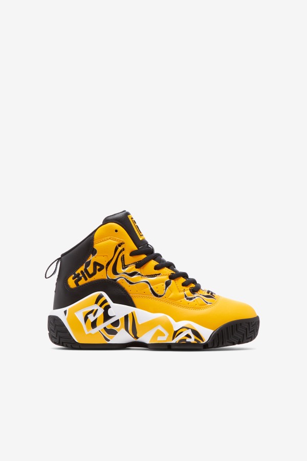 Gold/Black/White Fila Outlets Big Kids' Mb