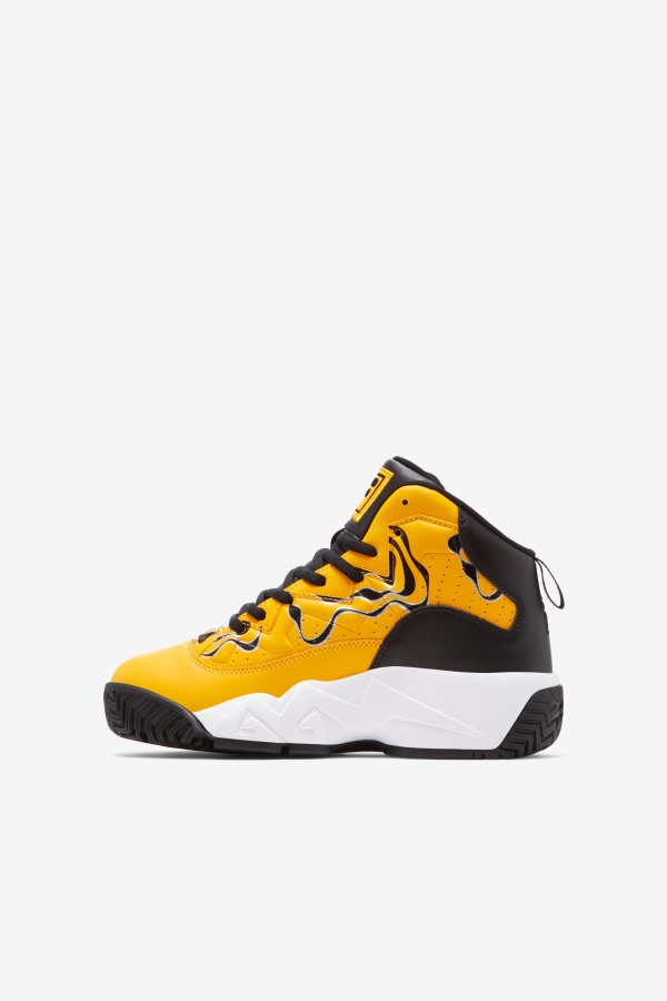 Gold/Black/White Fila Outlets Big Kids\' Mb