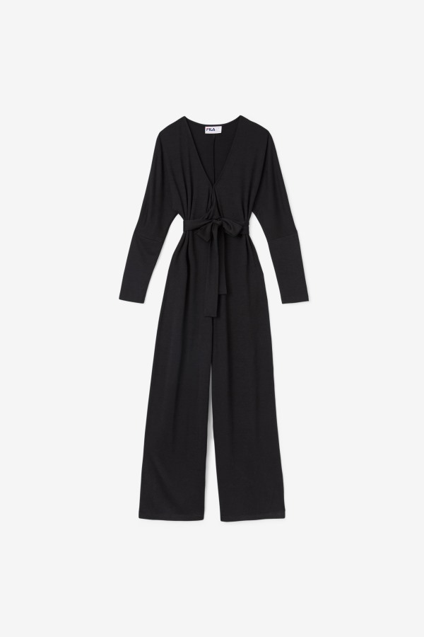 Black Everleigh Jumpsuit Fila Outlets