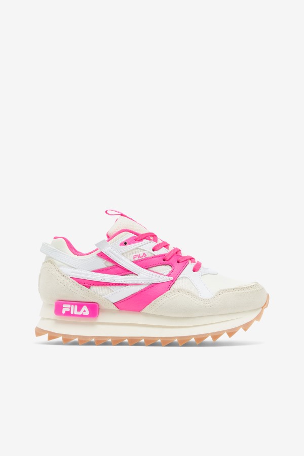 Fila Outlets Women's Sandenal Orbit White/Pink/White