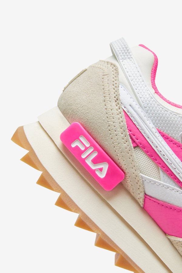 Fila Outlets Women\'s Sandenal Orbit White/Pink/White