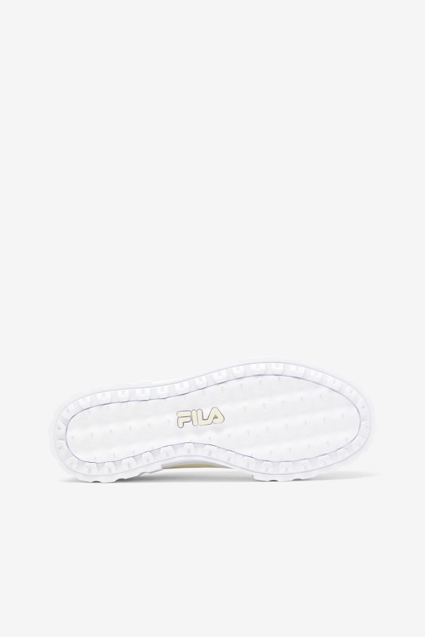 Fila Outlets Women\'s Sandblast Low Satin Lace White/Navy/White
