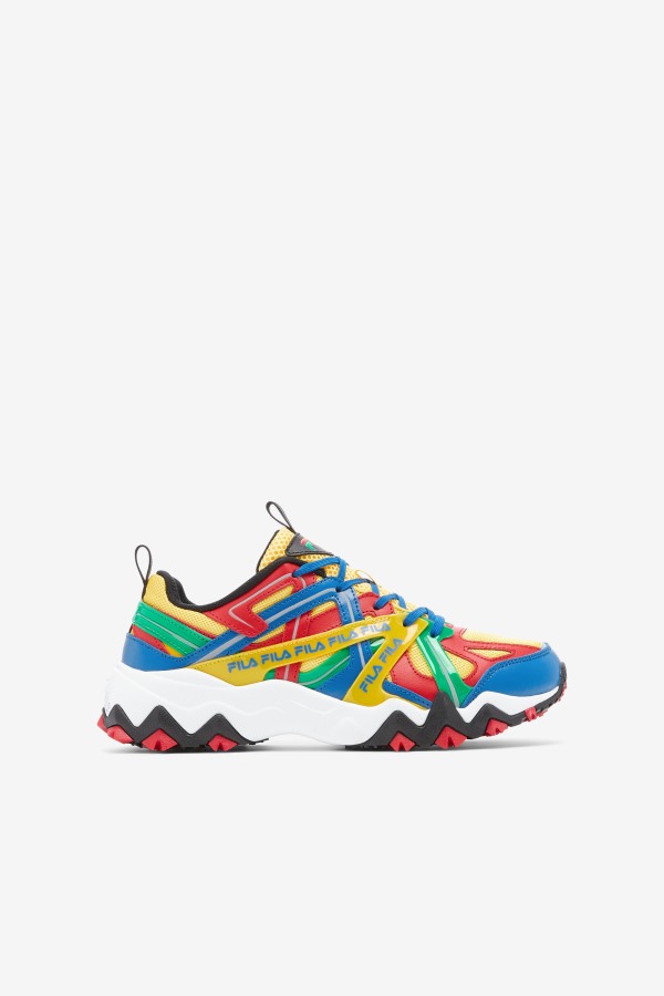 Fila Outlets Big Kids' Electromont Lemon/Red/Imperial Blue