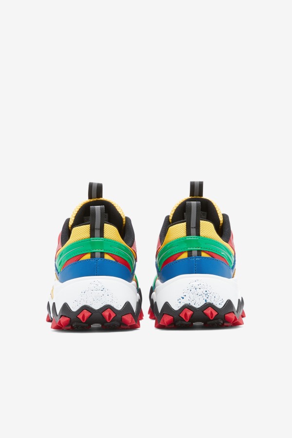 Fila Outlets Big Kids\' Electromont Lemon/Red/Imperial Blue