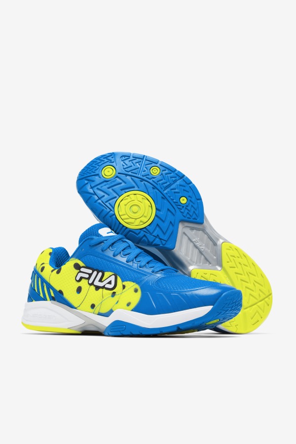 Fila Outlets Men\'s Volley Zone Blue/White/Yellow
