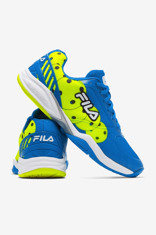 Fila Outlets Men\'s Volley Zone Blue/White/Yellow