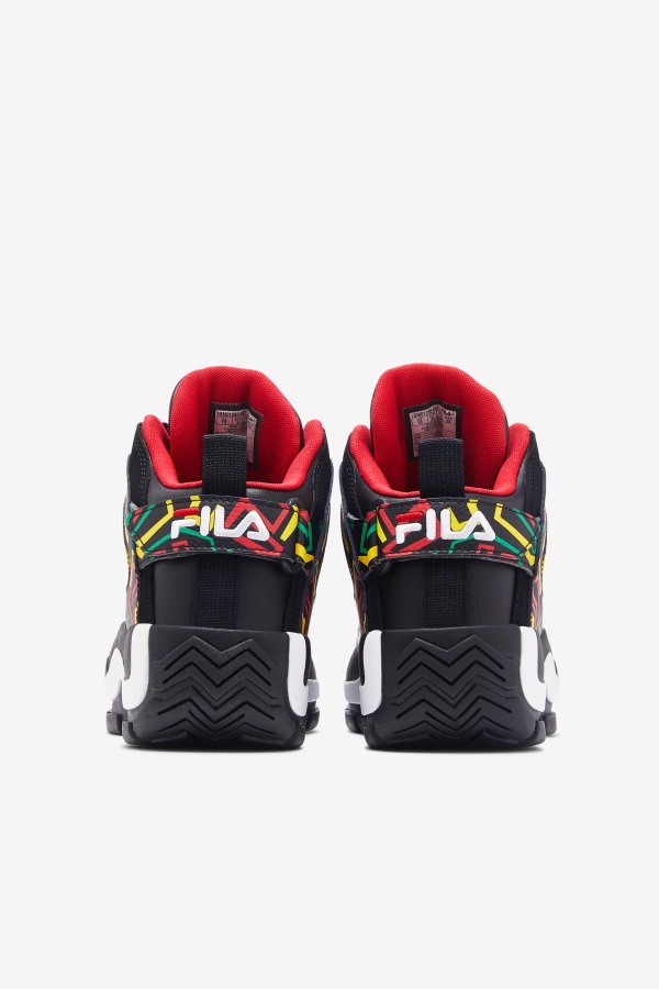 Fila Outlets Black/Jelly Bean/Lemon Men\'s Grant Hill 2