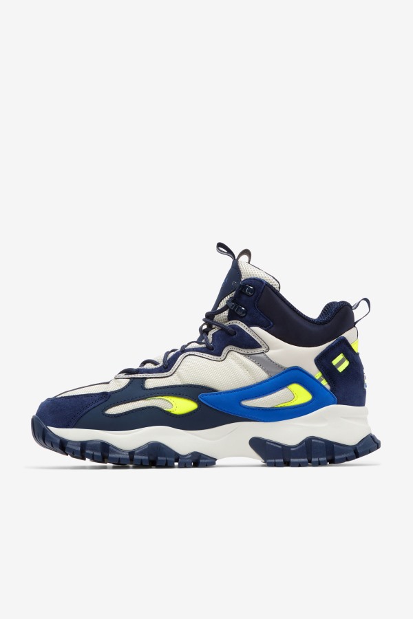 Fila Outlets Men\'s Ray Tracer Tr 2 Mid Pelican/Blues/Blue