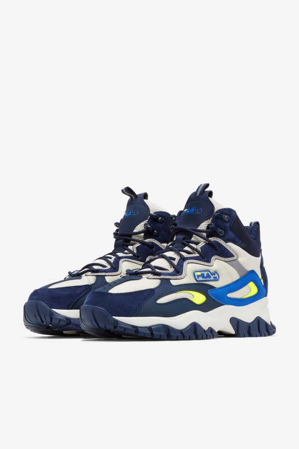 Fila Outlets Men\'s Ray Tracer Tr 2 Mid Pelican/Blues/Blue