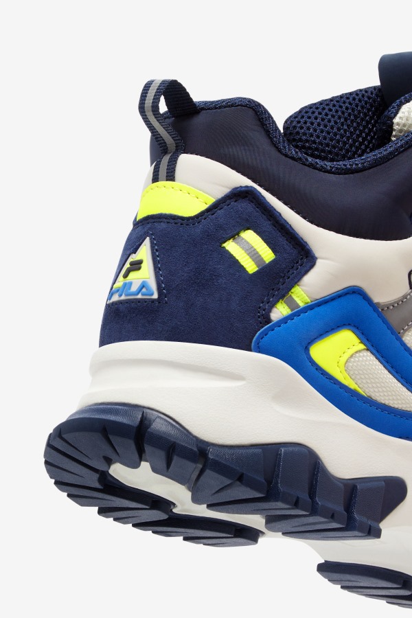 Fila Outlets Men\'s Ray Tracer Tr 2 Mid Pelican/Blues/Blue