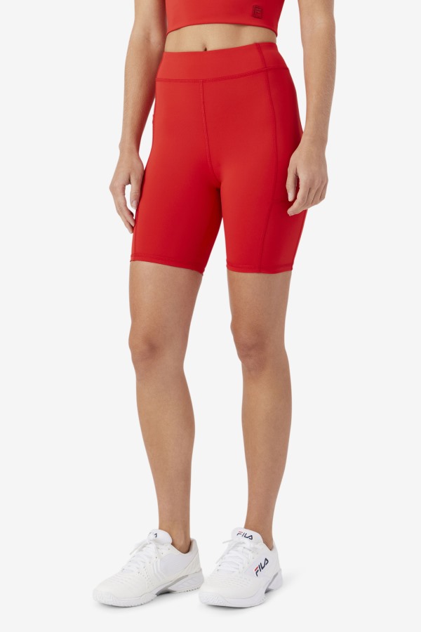 Fila Outlets Red Tiana Bike Short