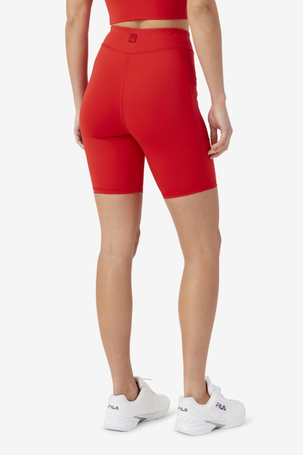 Fila Outlets Red Tiana Bike Short