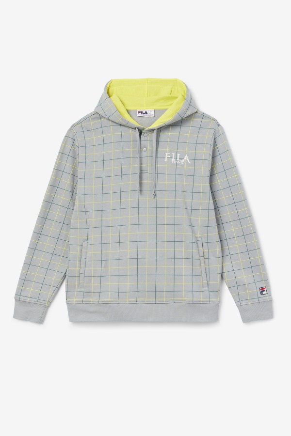 Rish Hoodie Fila Outlets Monument/Yellow/June Bug