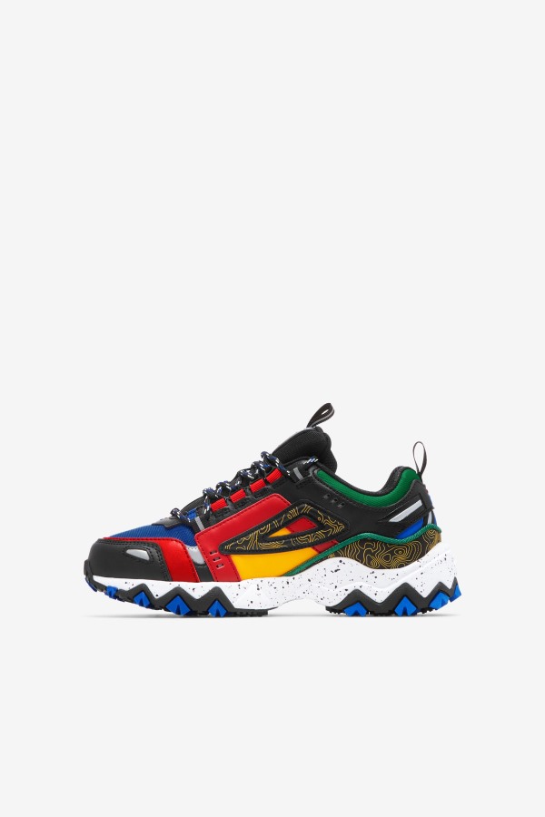 Big Kids\' Oakmont Tr Fila Outlets Blue/Red/Amazon