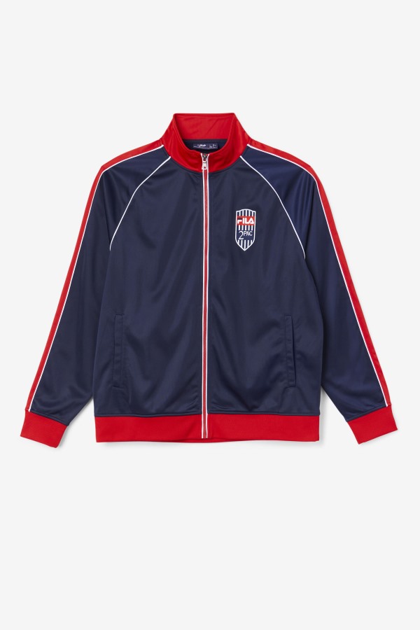 2Pac Track Jacket Navy/Red/White Fila Outlets