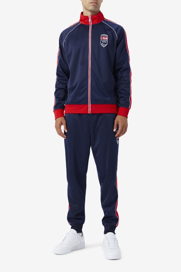 2Pac Track Jacket Navy/Red/White Fila Outlets