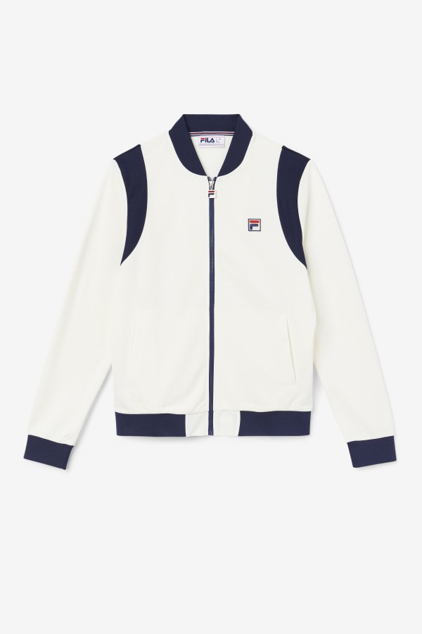 Fila Outlets Egret/Navy Colton Bomber