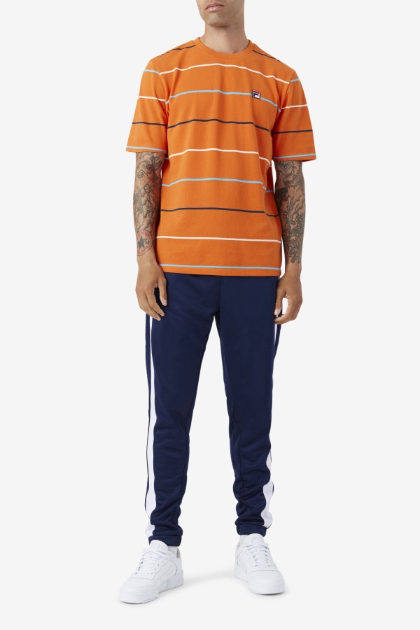 Fila Outlets Thiago Crew Orange/Teal/Egret