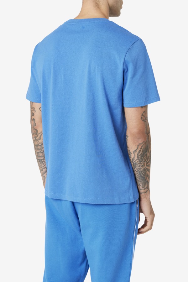 Strong Blue Fila Outlets Tenez Tee