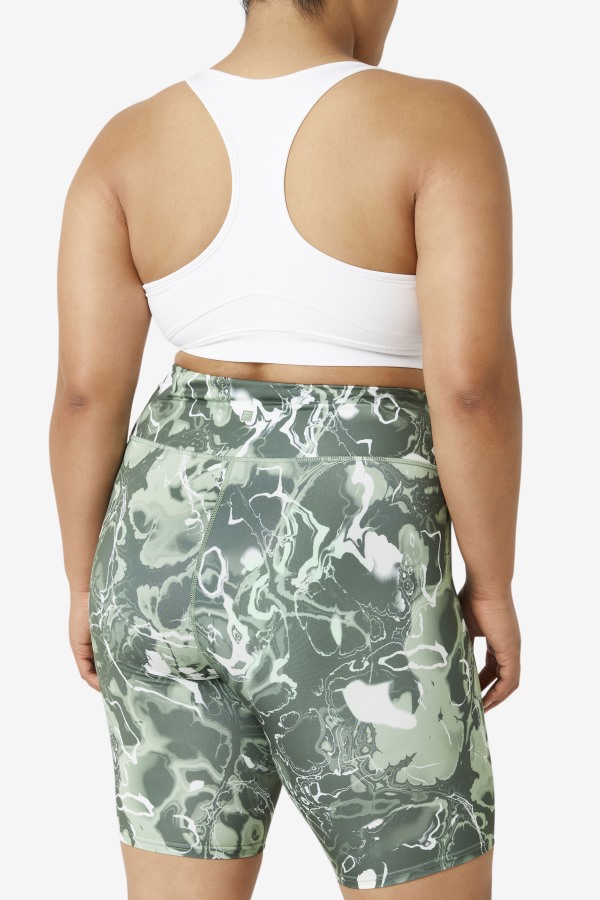 Fila Outlets White Uplift Racerback Sports Bra