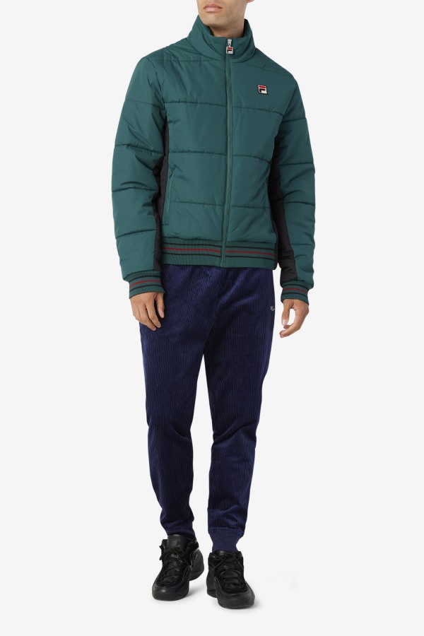Fila Outlets Watson Puffer Jacket June Bug/Black