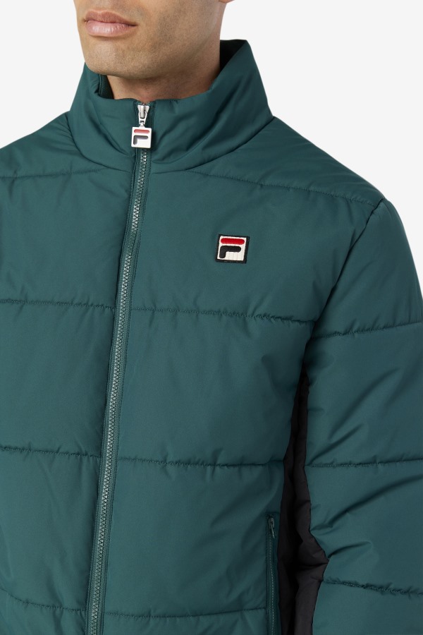 Fila Outlets Watson Puffer Jacket June Bug/Black