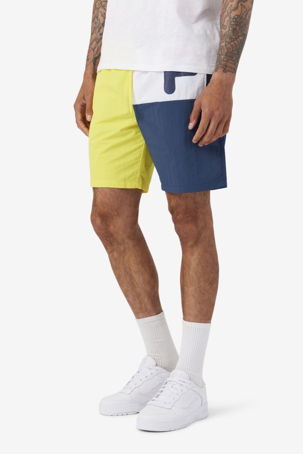 Yellow/Navy/White Cosire Swim Short Fila Outlets