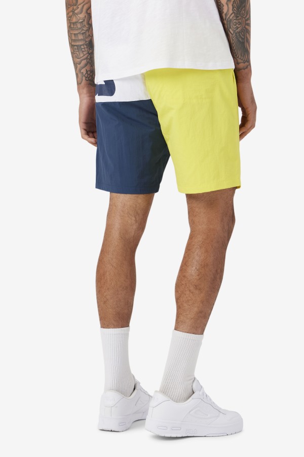Yellow/Navy/White Cosire Swim Short Fila Outlets