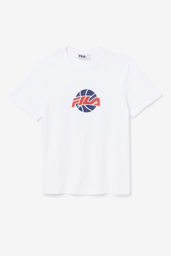 White/Navy/Red Nomi Tee Fila Outlets