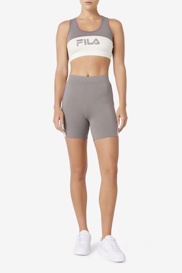 Brushed Nickel Fila Outlets Kairi Bra Top