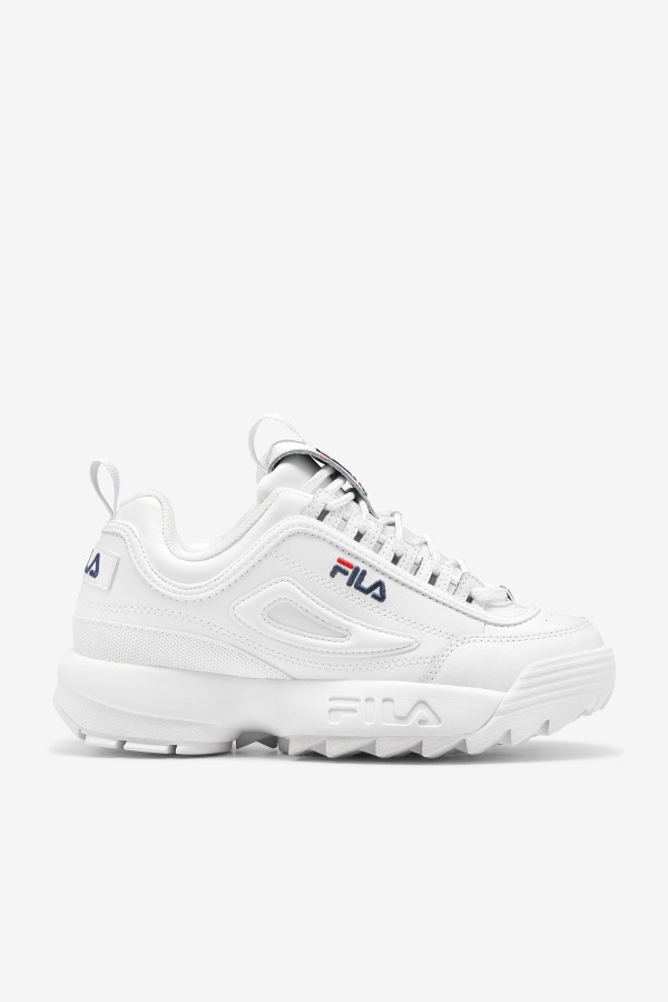 Fila Outlets White/Navy/Red Men's Disruptor 2 Premium