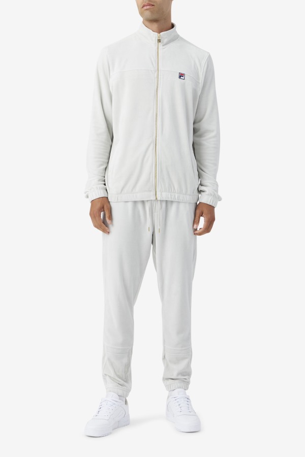 Dawn Blue Fila Outlets Ravid Velour Pant