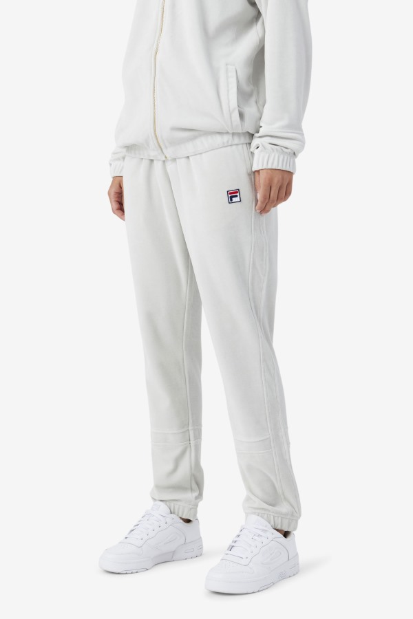 Dawn Blue Fila Outlets Ravid Velour Pant
