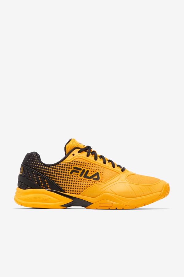 Citrus/Black Fila Outlets Men's Volley Zone