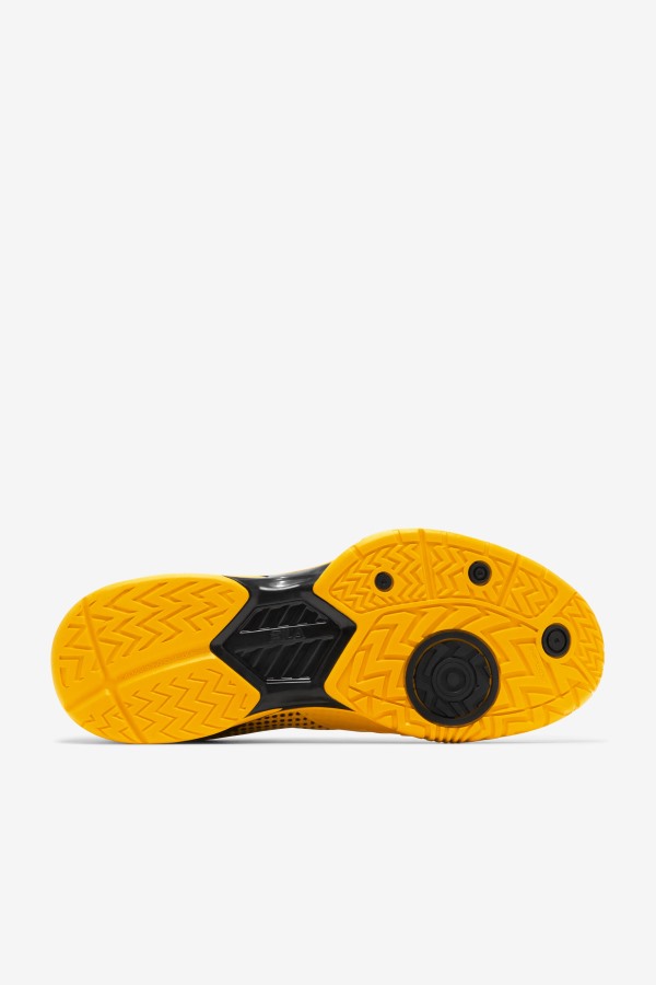 Citrus/Black Fila Outlets Men\'s Volley Zone