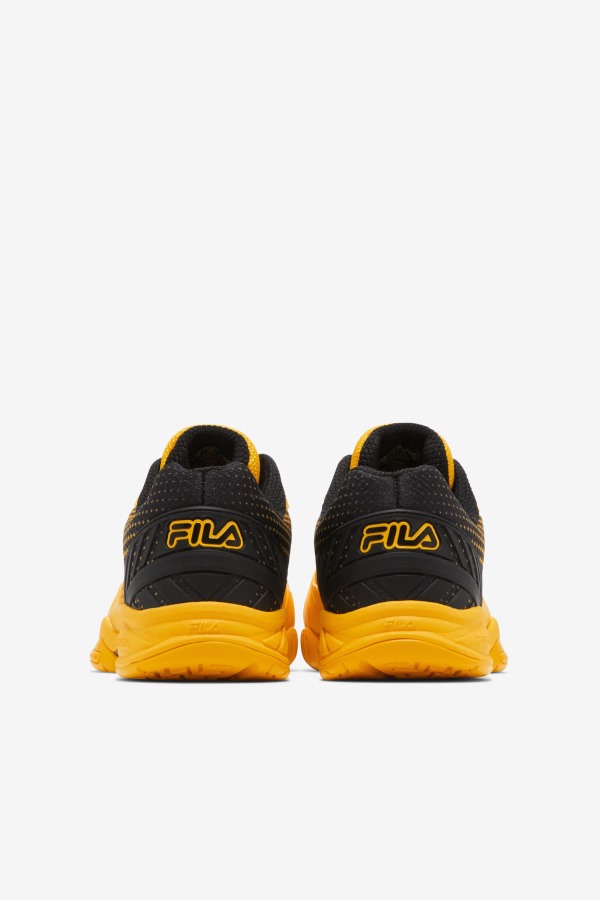 Citrus/Black Fila Outlets Men\'s Volley Zone