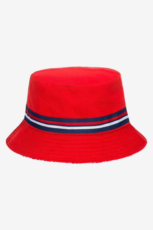 Fila Outlets reversible bucket hat Red
