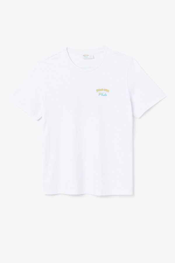 White Semi-Pro Moon Tee Fila Outlets