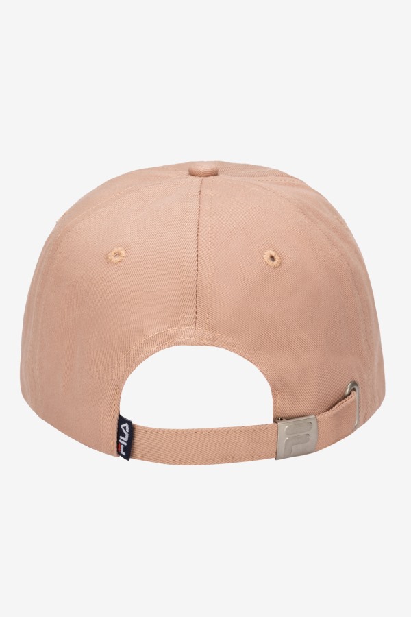 Fila Outlets Mahogany Rose Embroidered Logo Baseball Hat