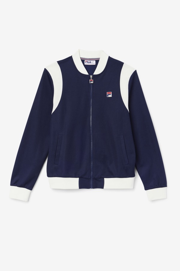 Colton Bomber Navy/Egret Fila Outlets
