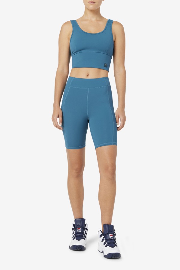 Tiana Bike Short Fila Outlets Blue Coral