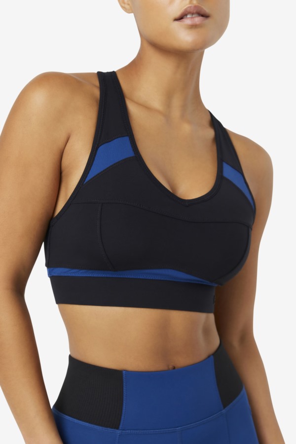 Uplift Racerback Sports Bra Black/Npny Fila Outlets