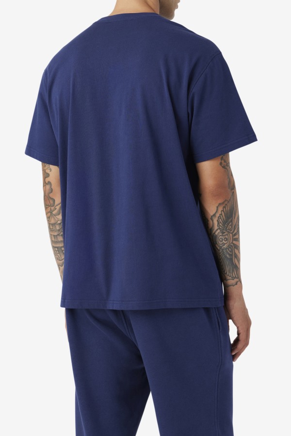 2Pac Patch Tee Navy Fila Outlets