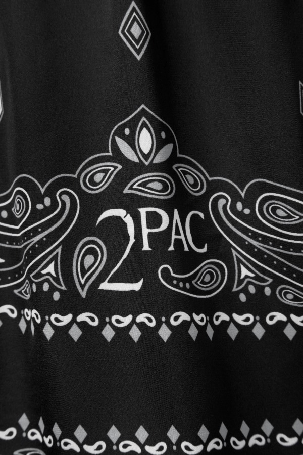Black/White Fila Outlets 2Pac Bandana Print Boxer