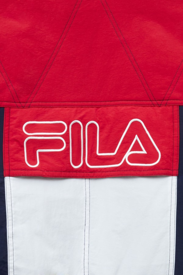 Peacoat/Red/White Fila Outlets golia parka jacket