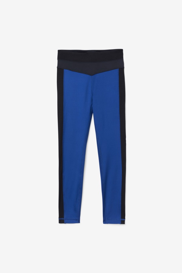 Forza Texture High Waist Legging Navy Peony/Black Fila Outlets