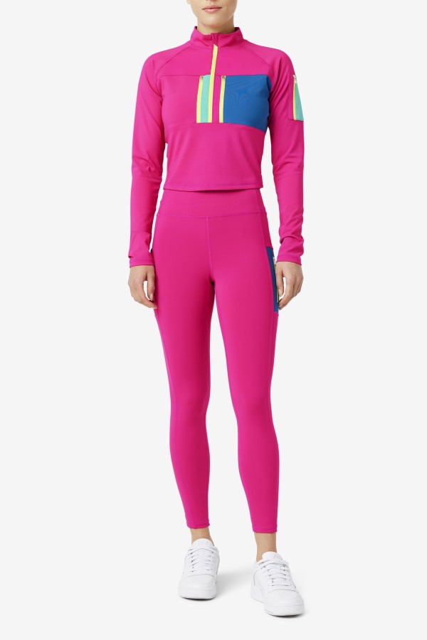 Festival Fuchsia Fila Outlets Finely Performance Legging
