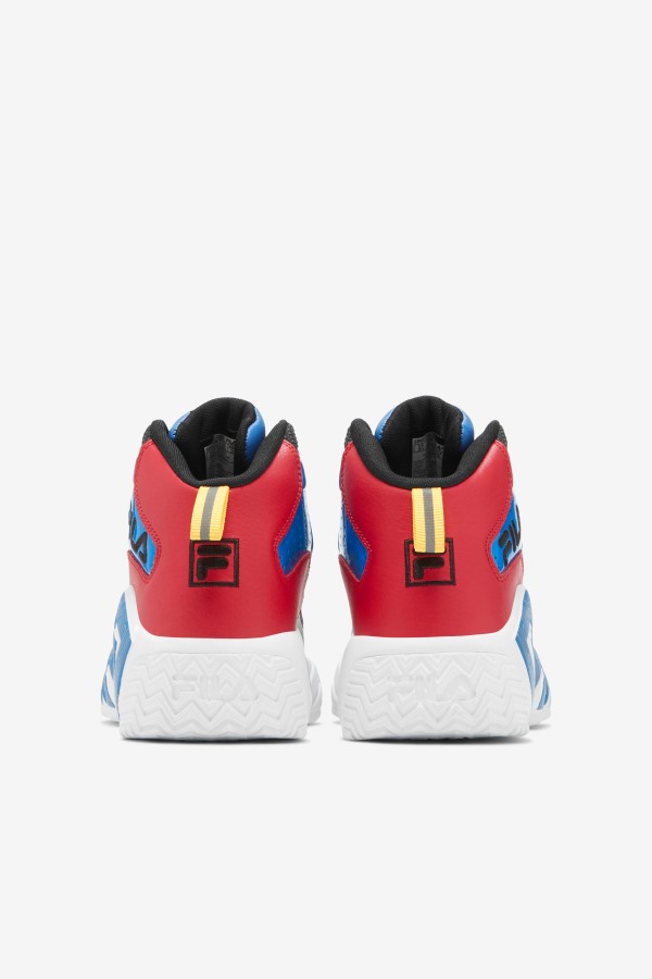Black/Red/Gold Fila Outlets Big Kids\' Mb Night Walk